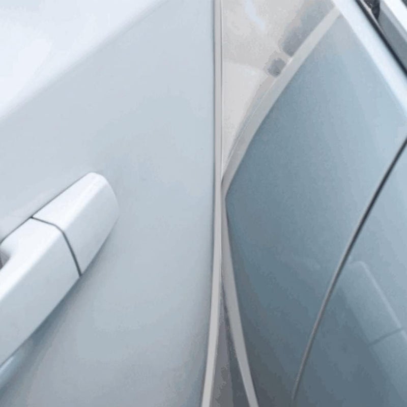 OTOLIMAN Car Door Edge Scratch Guard Trim Molding Protector Clear 5m (16feet) Sticky Cover U Shape Air Vent Edge Decoration - Image 3